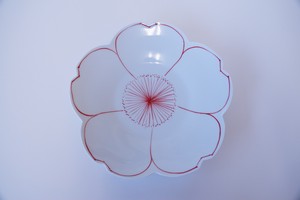 【在庫限り】花紋　桜型　7寸皿
