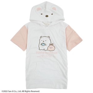 T-shirt Sumikkogurashi Polar Bear San-x Hooded
