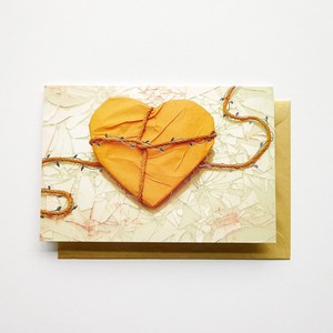 グリーティングカード 封筒付き 輸入カード ハート heartドイツ製