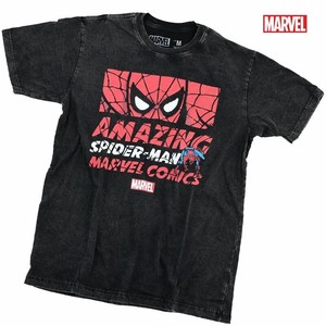 T-shirt Spider-Man Pudding T-Shirt black Marvel Amekomi
