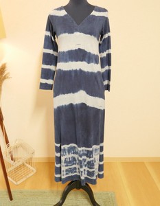 Casual Dress Long Sleeves Organic Cotton One-piece Dress M