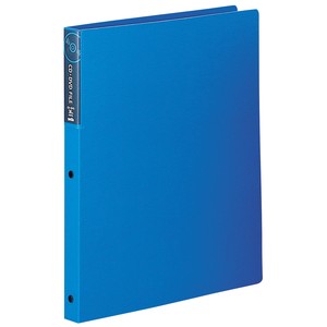 CD･DVDファイル　A4-S　30穴　ブルー