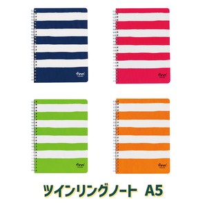Notebook Twin Ring Note A5-size