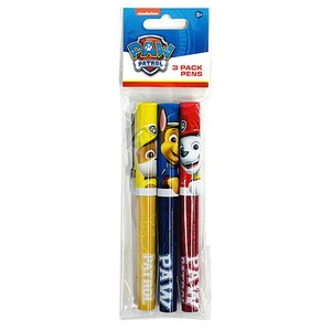 Gel Pen PAW PATROL Ballpoint Pen 3-pcs set