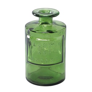 【スパイス】VALENCIA リサイクルガラスフラワーベース SIETE グリーン
