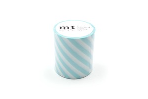Washi Tape Blue Mint Stripe 50mm