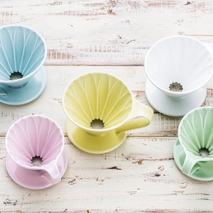 Consumable Flower Dripper Arita ware CAFEC Made in Japan