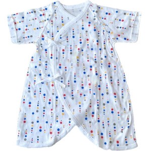 婴儿内衣 2023年 新款 立即发货 圆点图案 50 ~ 60cm 日本制造