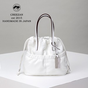 [日本製]HANDY KNAP　ハンドバッグ　豊岡鞄　コンパクト　巾着型