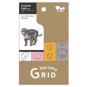 Experiment/Craft Kit Gray Scottish Fold Grid Dumbo