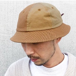 Safari Cowboy Hat Patchwork Spring/Summer Mixing Texture Unisex