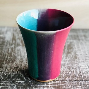 Kyo/Kiyomizu ware Cup/Tumbler Gift Pink Blue Made in Japan