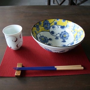 Mino ware Main Dish Bowl Peony Made in Japan