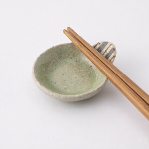 丸箸置き　手づくり　日本製　陶器　とんぼ館