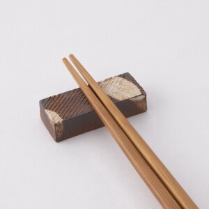 長方箸置き　手づくり　日本製　陶器　とんぼ館