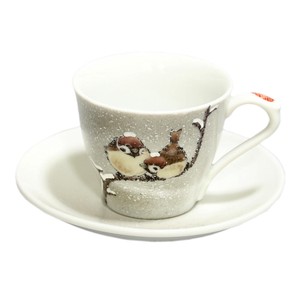 Kutani ware Cup & Saucer Set Coffee Cup and Saucer M Made in Japan