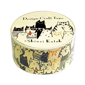 SEAL-DO Washi Tape Cats Cat Made in Japan