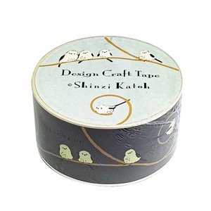 SEAL-DO Washi Tape Design Striped Tanager Made in Japan
