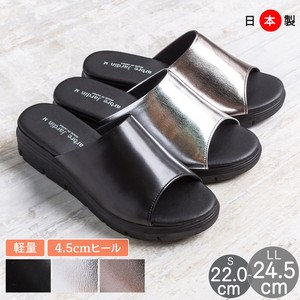 サンダル レディース つっかけ 日本製 黒 厚底 履きやすい 歩きやすい サンダル