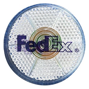 FedEx CURCLE SAFETY FLASHER フェデックス ライト アメリカン雑貨