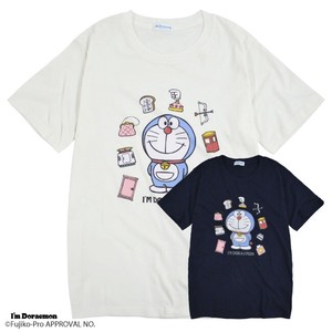 T-shirt Doraemon Pudding T-Shirt Sanrio Characters M Men's