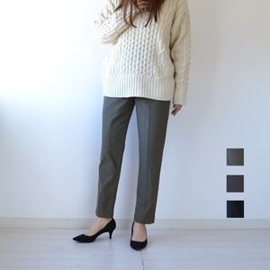 Full-Length Pant Brushed Lining Skinny Pants Made in Japan