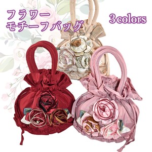 Handbag Floral Pattern Large Capacity Ladies' Small Case Japanese Pattern