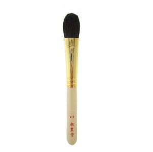 ホワイトパールシリーズ　WP S-2　広島県熊野の化粧筆　アイシャドーブラシ　毛質:灰リス　日本製