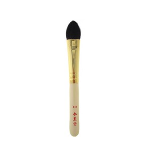 ホワイトパールシリーズ　WP S-3　広島県熊野の化粧筆　アイシャドーブラシ　毛質:粗光峰（ヤギ）　日本製