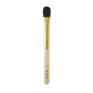 ホワイトパールシリーズ　WP S-5　広島県熊野の化粧筆　アイシャドーブラシ　毛質:灰リス　日本製