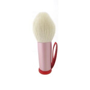 NEW−FAシリーズ　NEW-FA　No.6　広島県熊野の化粧筆　フォーミング洗顔ブラシ（ピンク）　毛質：上質ヤギ
