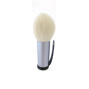 NEW−FAシリーズ　NEW-FA　No.7　広島県熊野の化粧筆　フォーミング洗顔ブラシ（ブルー）　毛質：上質ヤギ