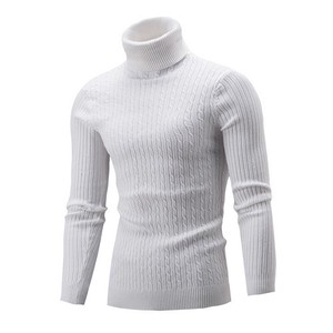 秋冬 メンズ ニット タートルネック 毛糸のセーター BQ725