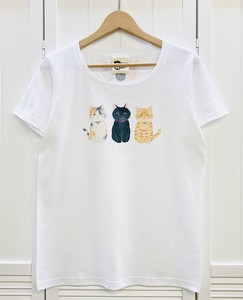 レディースTシャツ☆3匹の猫【猫】