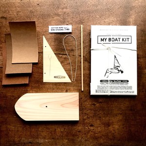 MINI WOODEN BOAT DIY KIT  小さなボートの手作りキット