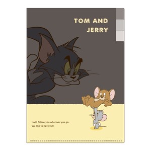 【ティーズ】トムとジェリー3インデックスクリアファイル　チェイス