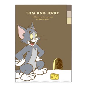 【ティーズ】トムとジェリー3インデックスクリアファイル　キャッチ