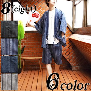 Kimono/Yukata Cotton Linen Men's