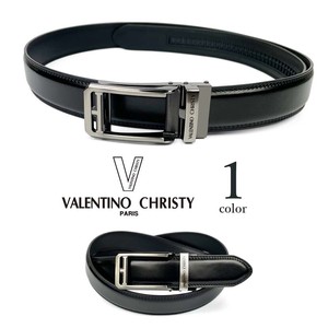 VALENTINO CHRISTY バレンチノクリスティ スマートロック 穴なし リアルレザーベルト（vc-01）