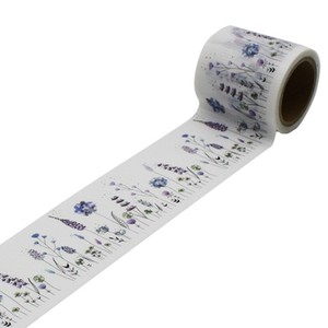Tape Design Lavender Flower Garden Made in Japan
