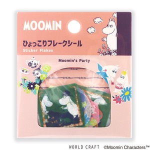 WORLD CRAFT Planner Stickers Moomin Party A Character Moomin Flake Seal Set