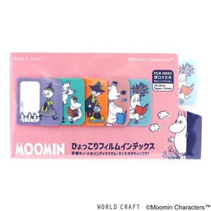 WORLD CRAFT Sticky Notes Moomin Film Index Character Stationery Square