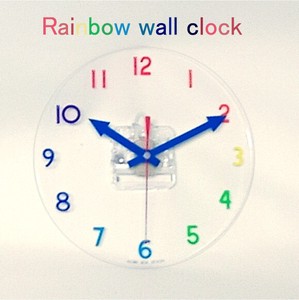Wall Clock Rainbow