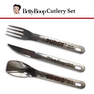 Cutlery Set betty boop Made in Japan