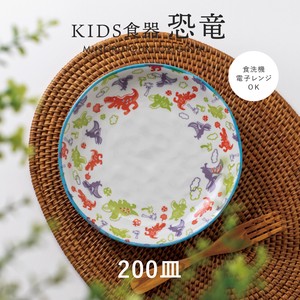 Mino ware Main Plate Dinosaur Pottery Made in Japan