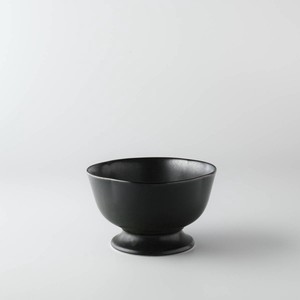 深山(miyama.) pote-ポテ- デザートボウル 鉄黒[日本製/美濃焼/洋食器]