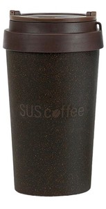 SUS　coffeeタンブラー350ブラウン
