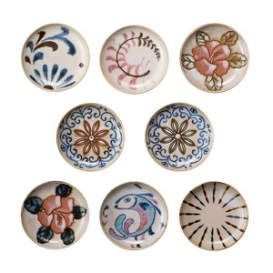 Mino ware Small Plate Gift Porcelain Pottery Assortment Made in Japan