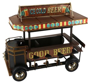 ブリキのおもちゃ（beer tour car)【43042】
