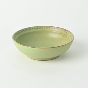 Hasami ware Donburi Bowl Green Made in Japan
